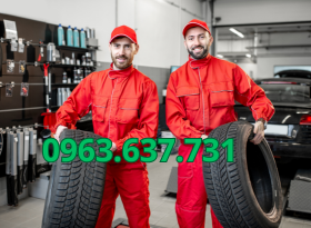 Dịch vụ thay lốp ô tô tại nhà khu vực quận 7, quận 3, quận 8, quận 4